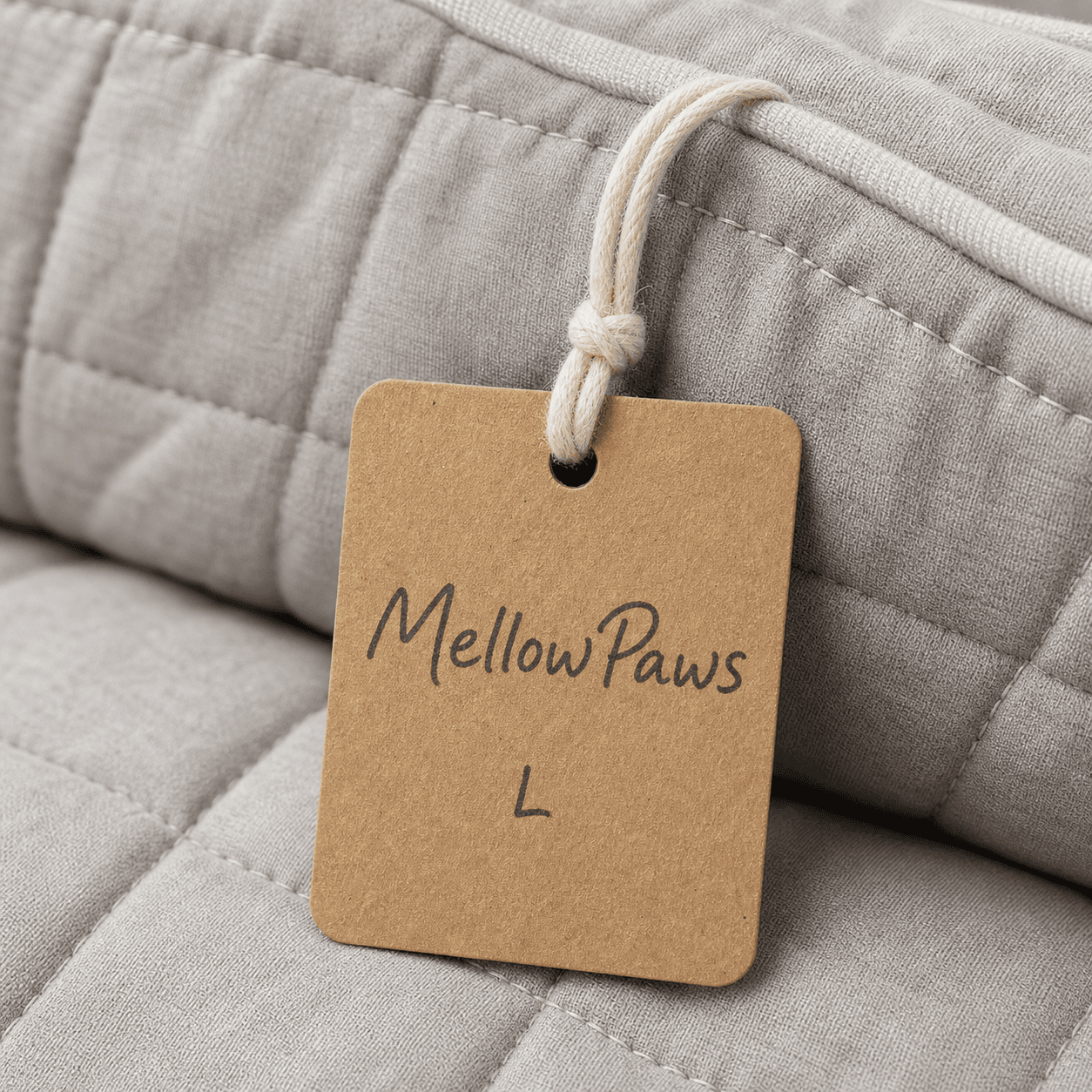 Private-label product tag detail